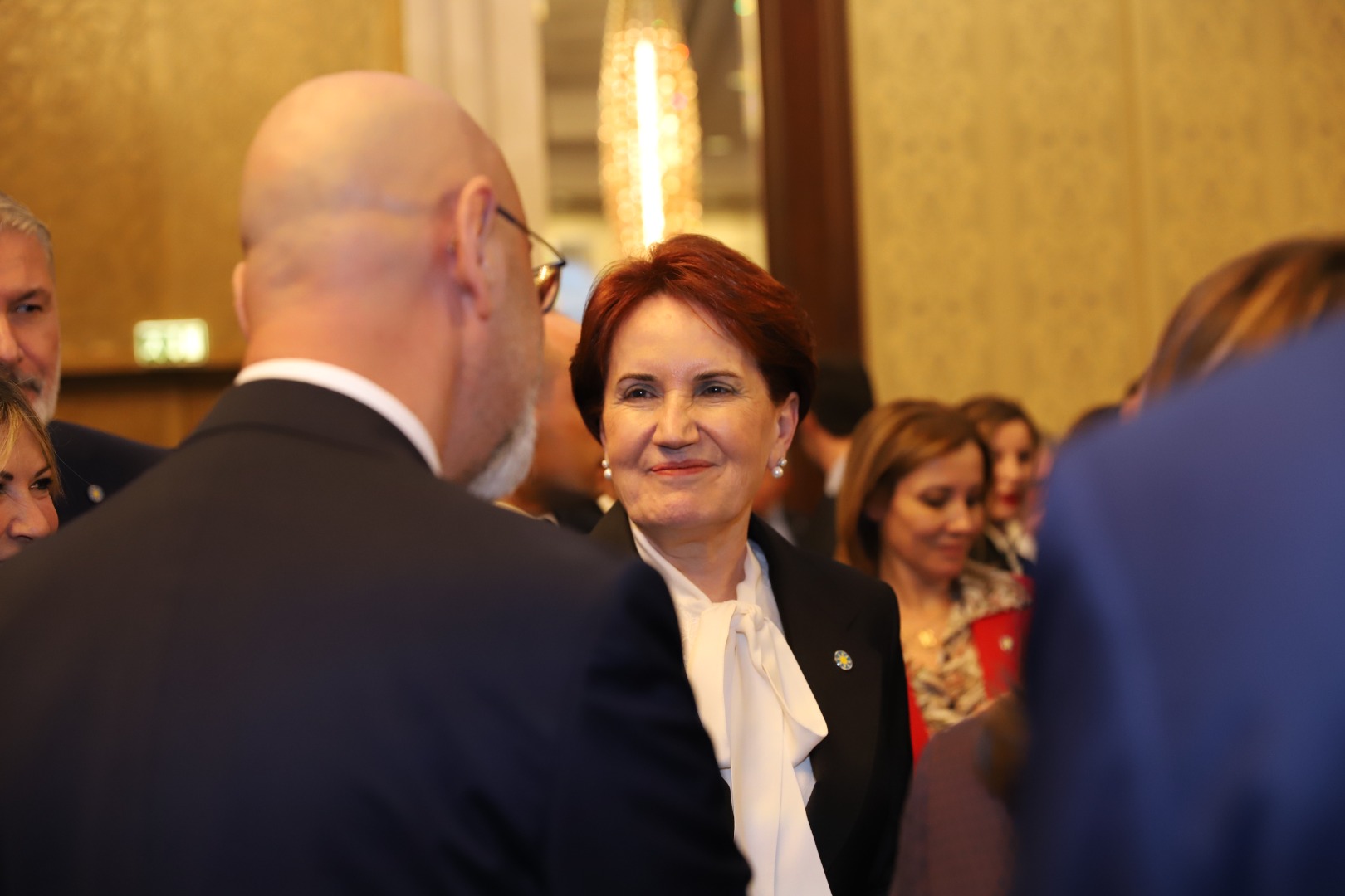 İYİ Parti Genel Başkanı Meral Akşener TÜSİAD Yüksek İstişare Konseyi resepsiyonuna katıldı