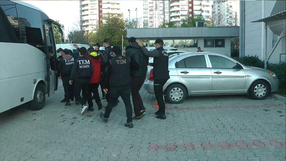 Mersin’de terör örgütüne operasyon