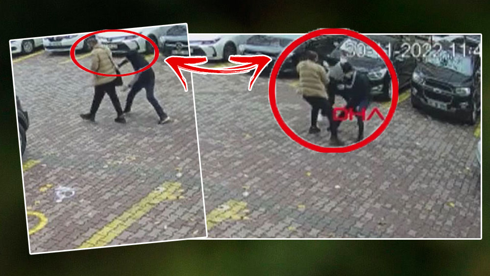 Banka önünde pusu kuran akrabalar çetesi müşterileri gasbetti