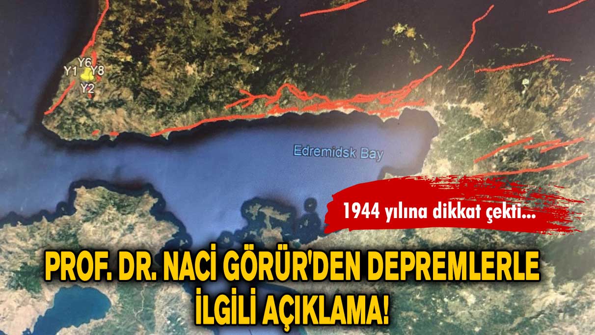 Prof. Dr. Naci Görür'den depremlerle ilgili flaş açıklama: Anlattıkları dikkat çekti…