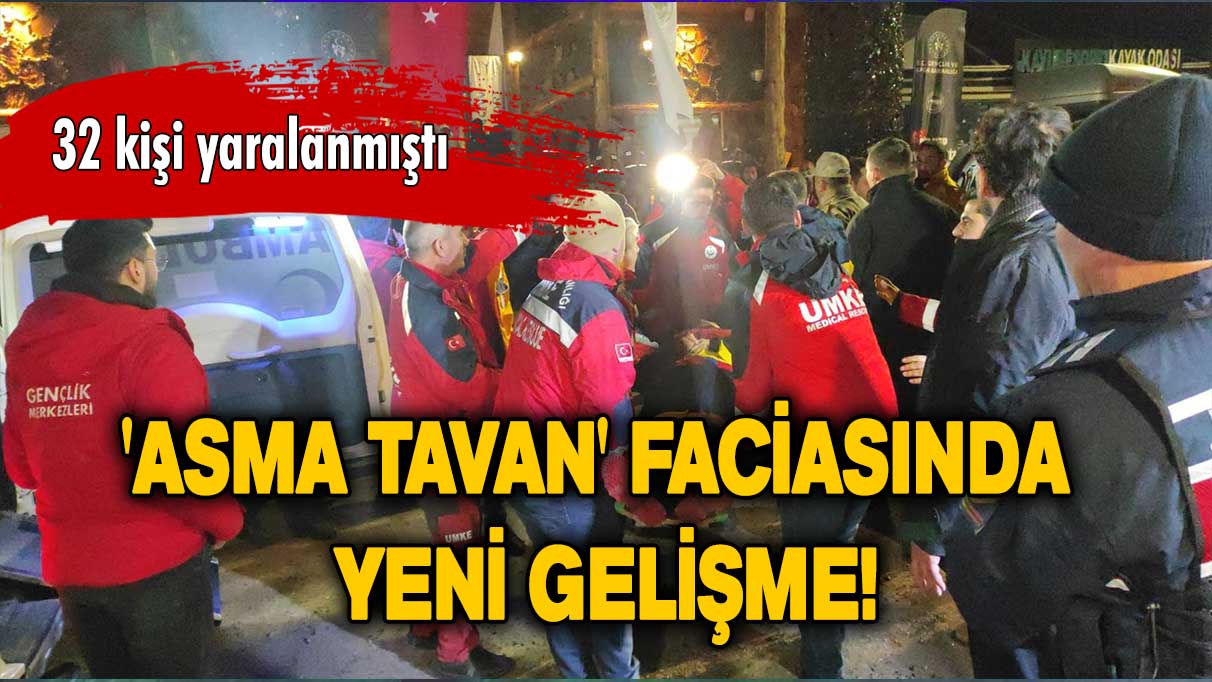 'Asma tavan' çökmesi sonucu yaralanan 32 kişi taburcu oldu!