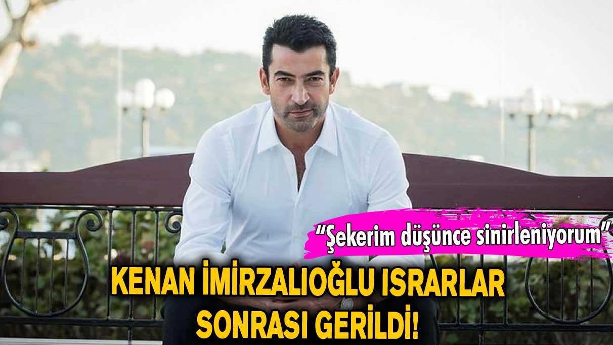 Kenan İmirzalıoğlu ısrarlar sonrası gerildi!