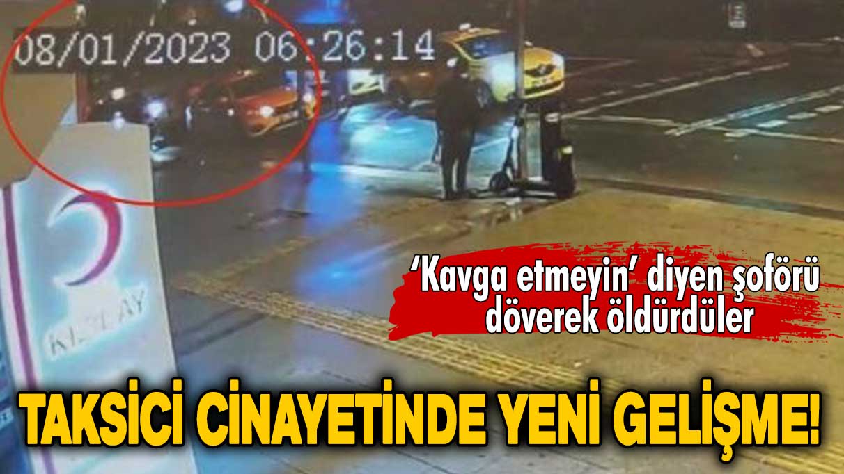 Taksici cinayetinde 2 şüpheli tutuklandı!