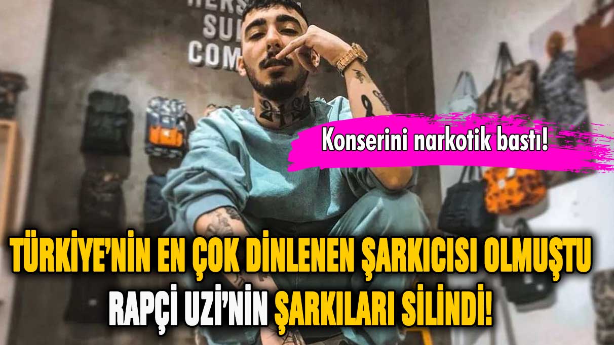 Rapçi Uzi'nin şarkıları silindi!