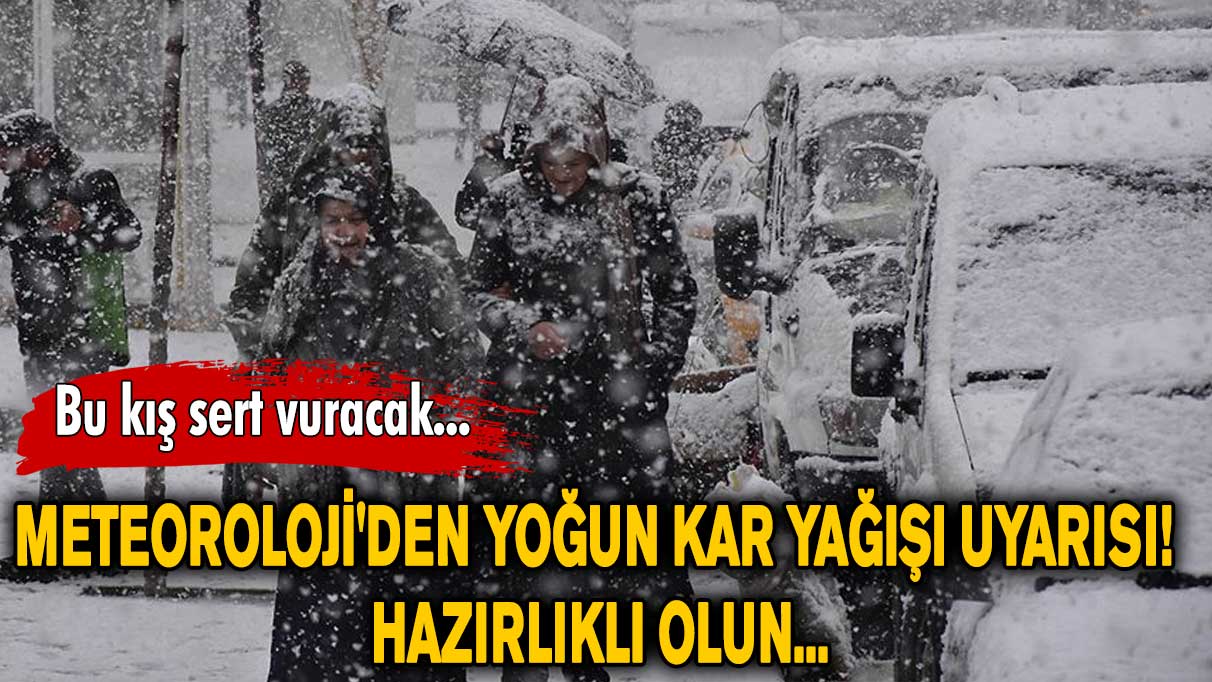 Bu illerde yaşayanlar dikkat! Bu kış sert vuracak...