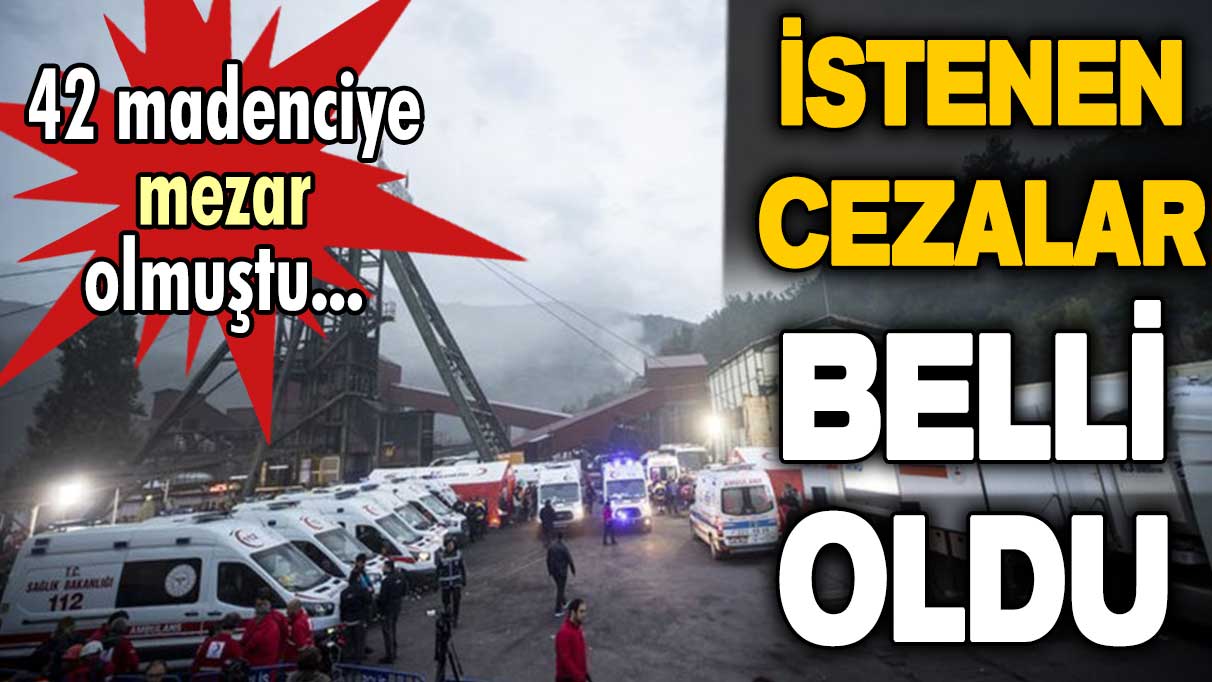 Amasra maden faciasında istenen cezalar belli oldu!