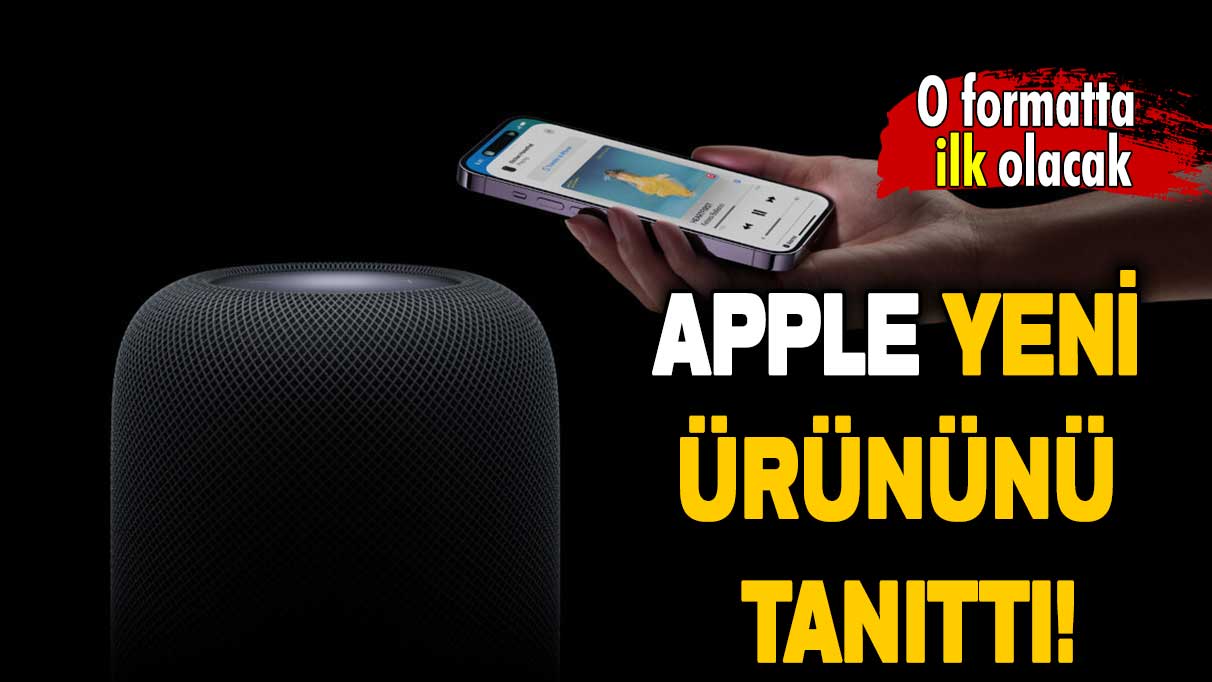 O formatta ilk olacak: Apple yeni ürününü tanıttı!