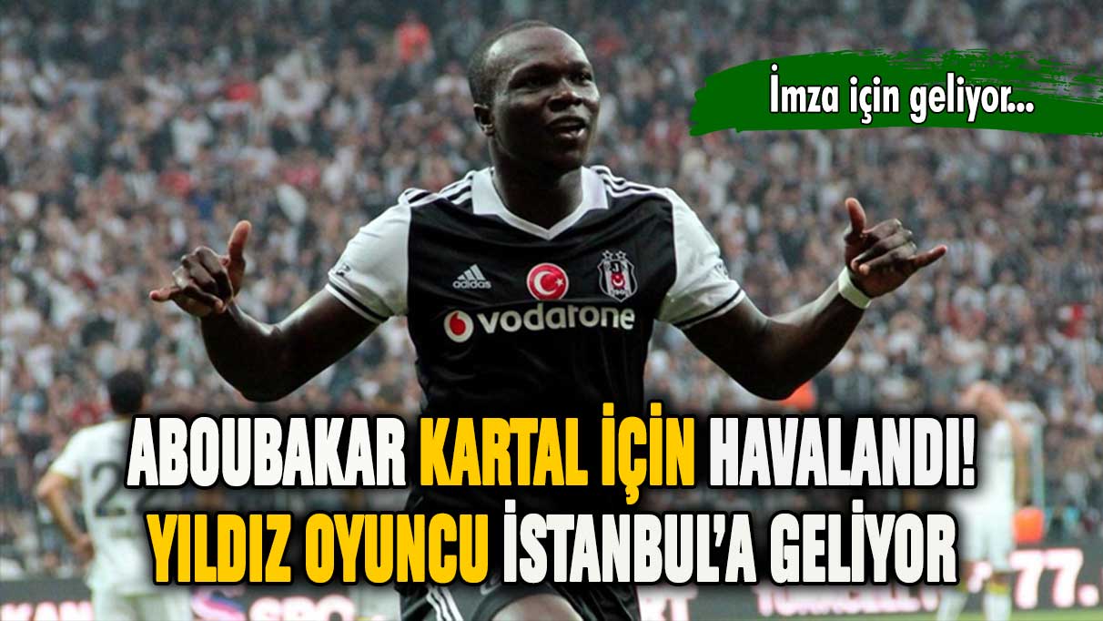 Aboubakar'ın uçağı Türkiye'ye geliyor! Beşiktaş iniş saatini paylaştı