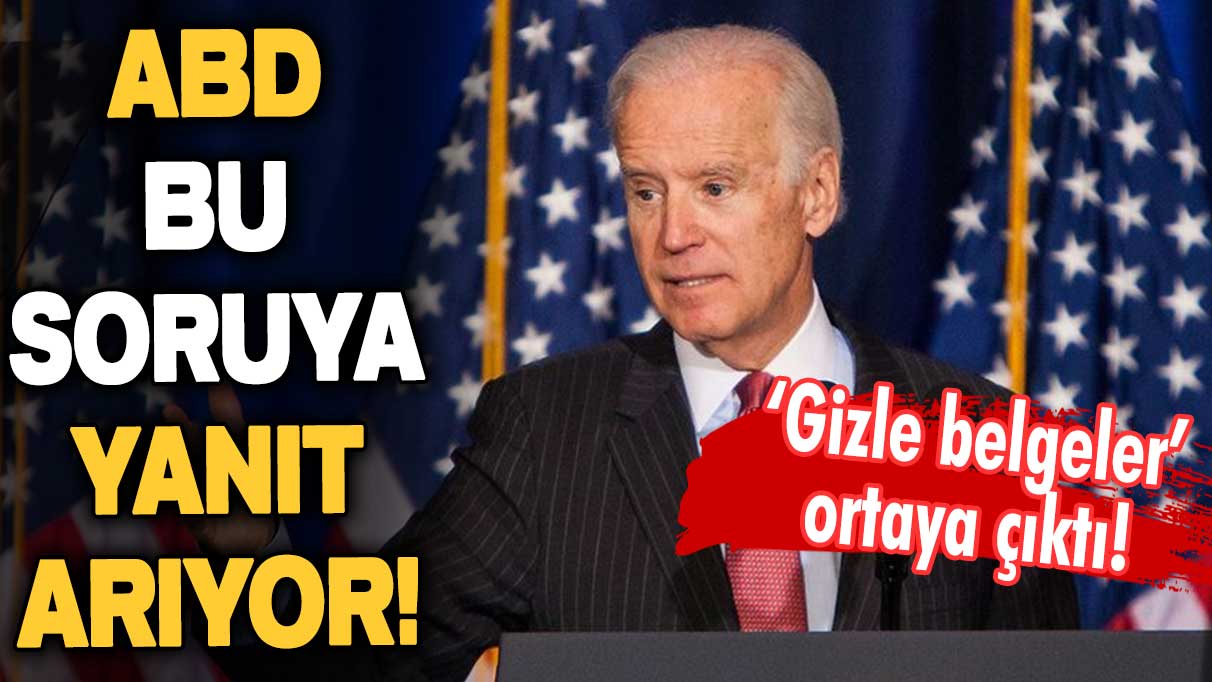 ABD'de herkes bunu konuşuyor: Biden'dan 'gizli belge' sorusuna yanıt!