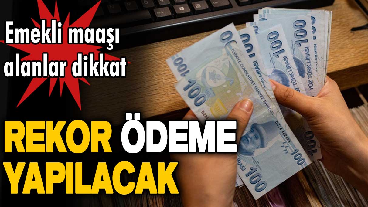 Emekli maaşı 3.500 TL ve üstü olan emekliler dikkat: Rekor promosyon ödemesi yapılacak