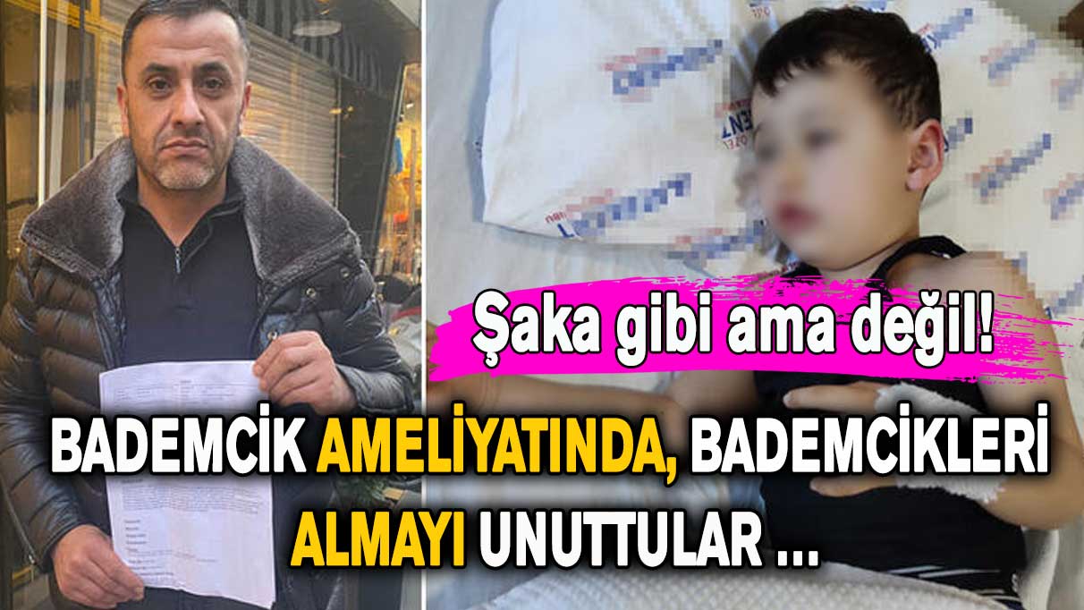 Şaka gibi ama değil! Bademcik ameliyatında, bademcikleri almayı unuttular …