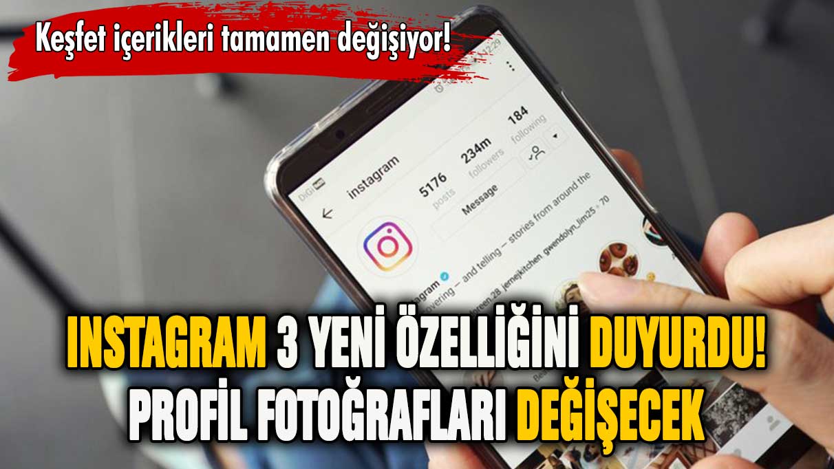 Instagram yeni özelliğini duyurdu: Profil fotoğrafları değişiyor!