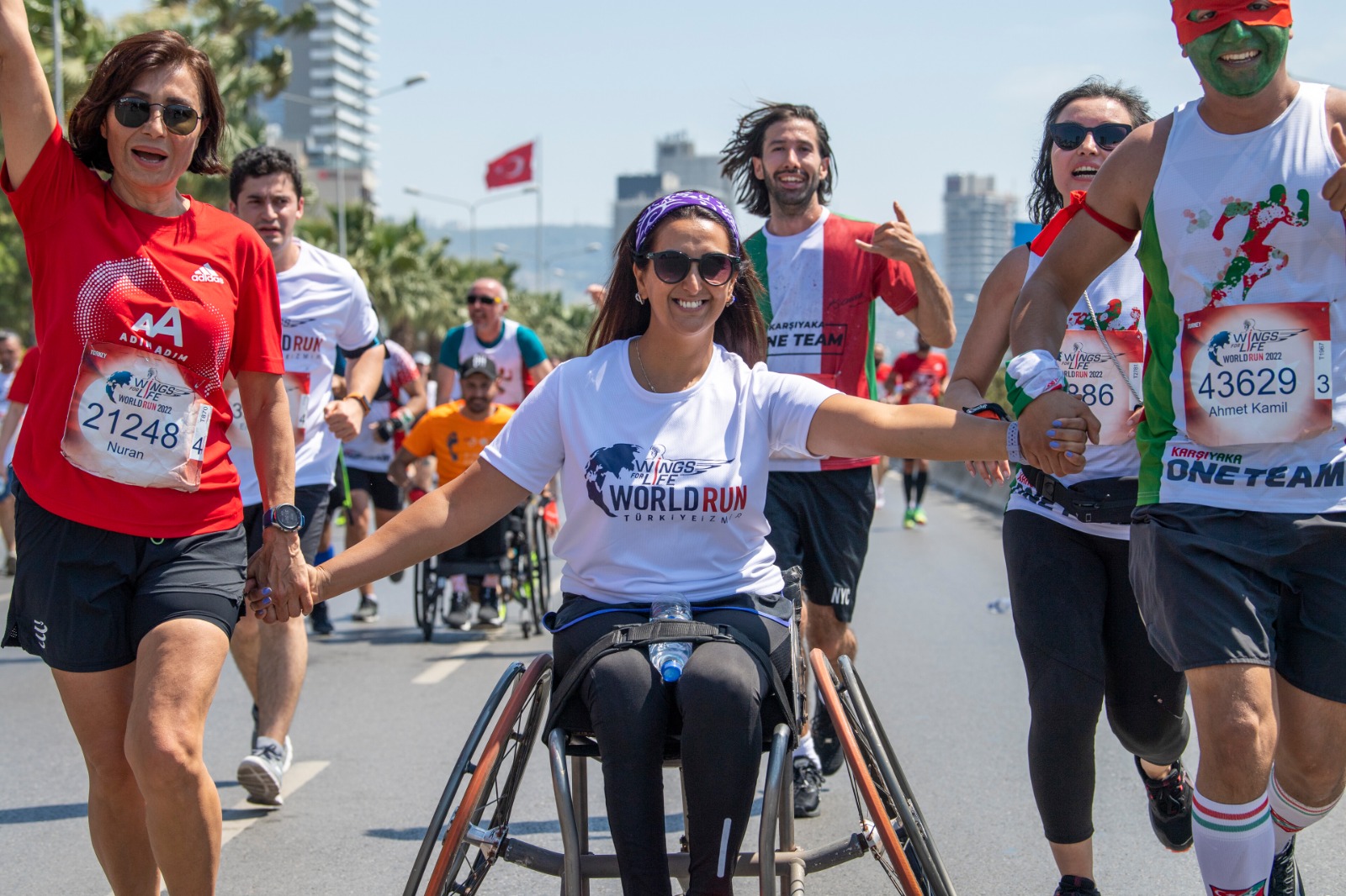 Wings for life World Run koşucuları “Koşamayanlar için koşacak”