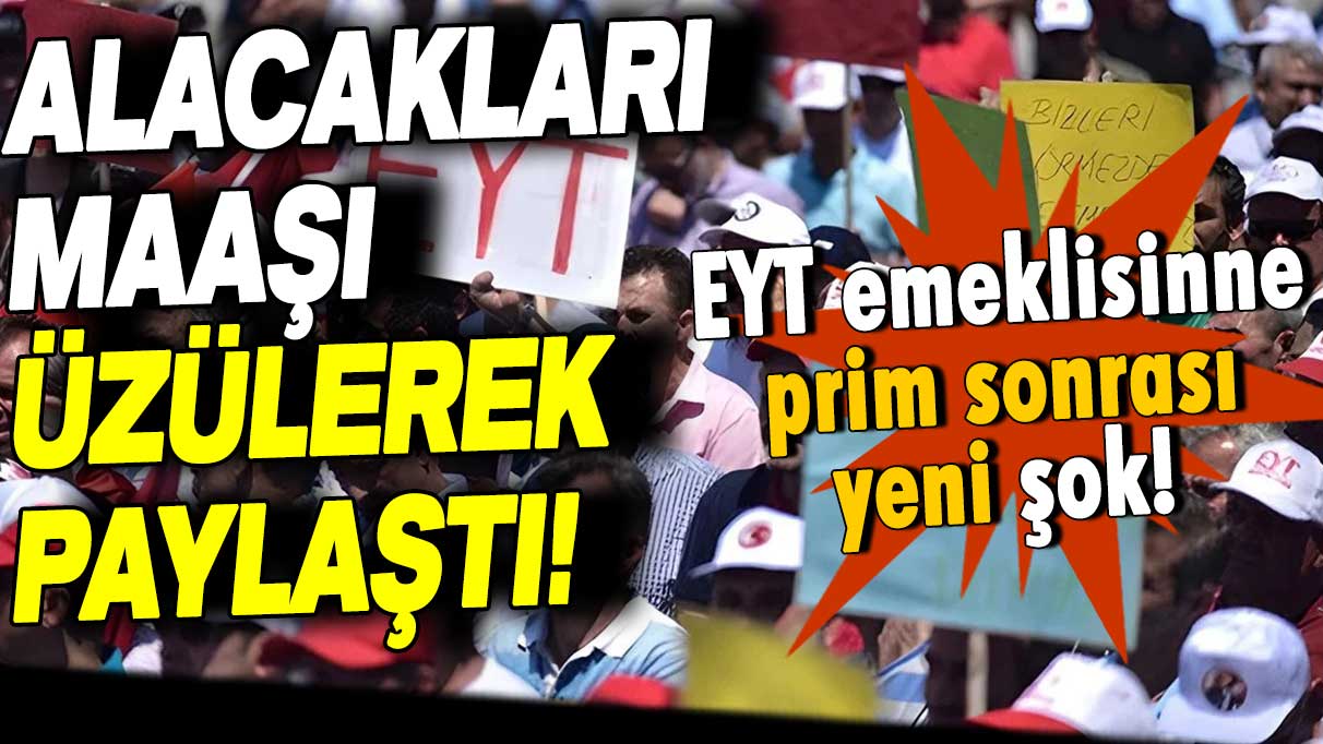 EYT'liye prim sonrası bir de maaş şoku: Yasa sonrası ortaya çıktı... İşte alacakları rakam