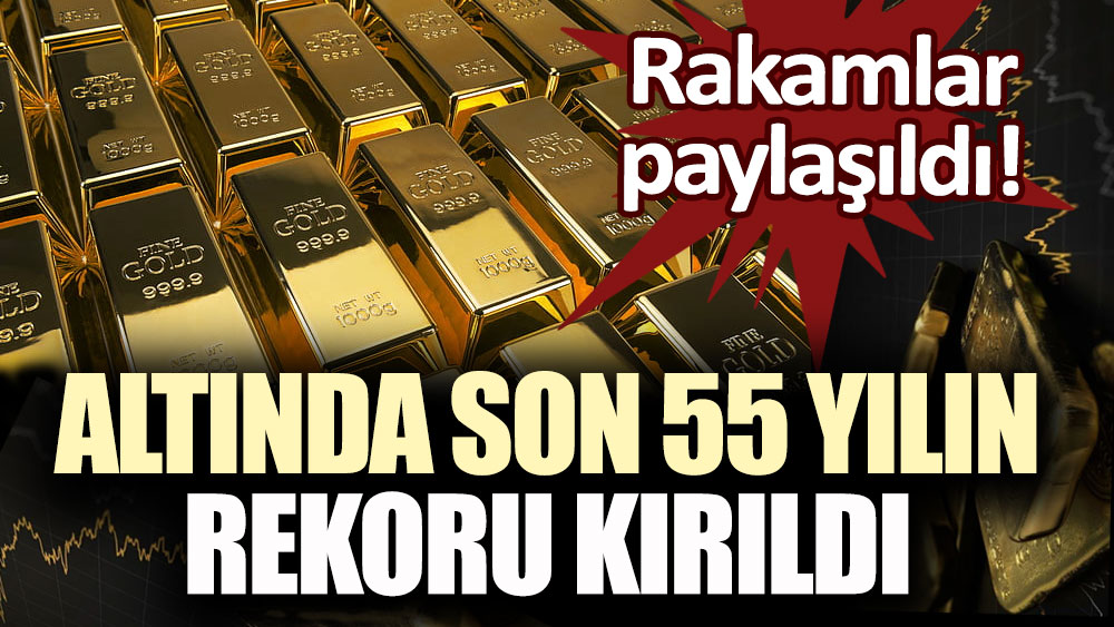 Türkiye'de gerçekleşti. Altında son 55 yılın rekoru kırıldı