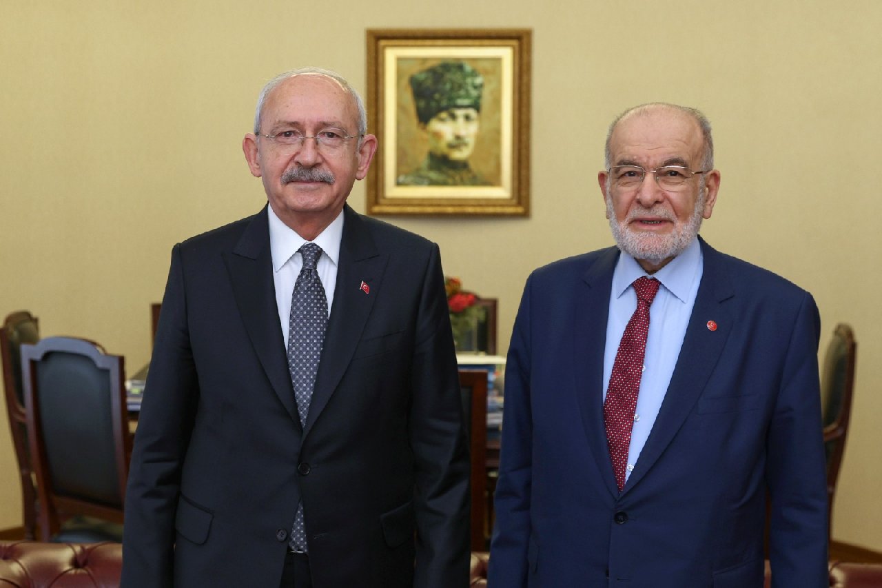 Temel Karamollaoğlu Kılıçdaroğlu'nu ziyaret etti!