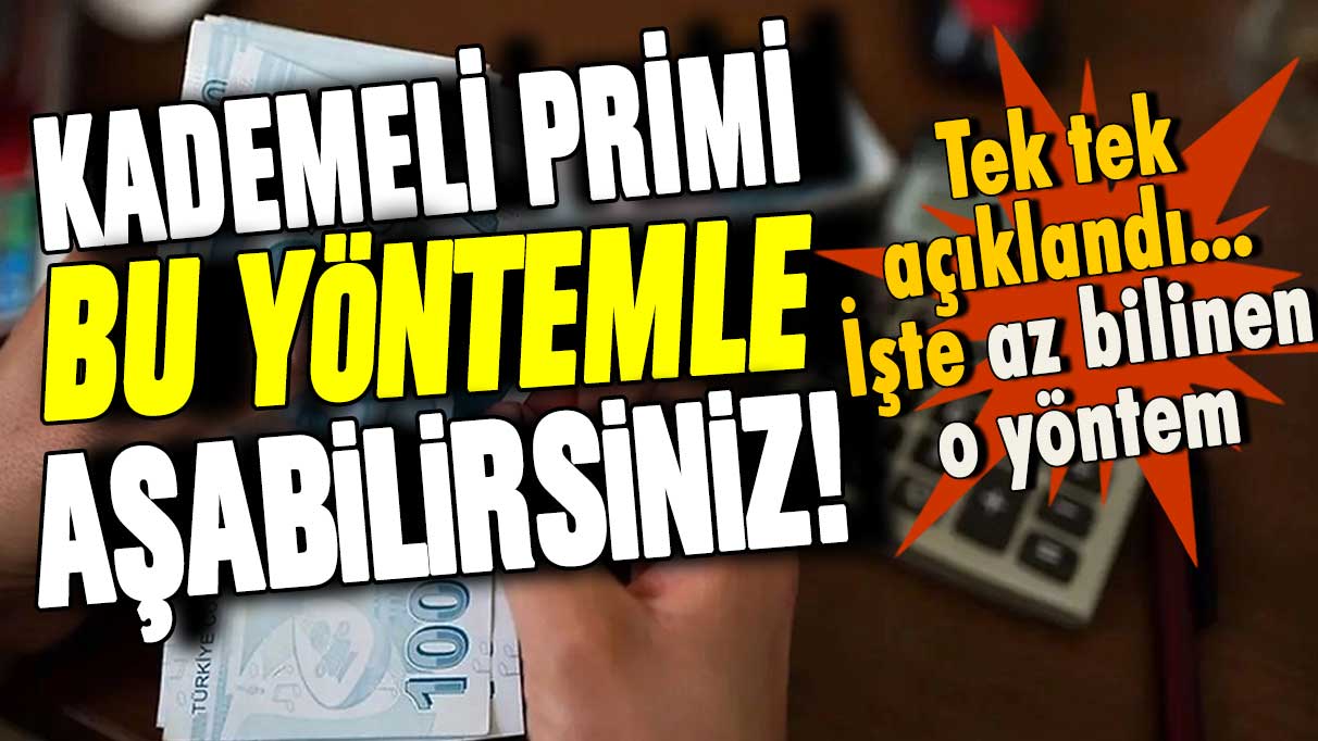 Eksik primi olanlar dikkat! EYT ile emekli olmak için acilen bunu yapın