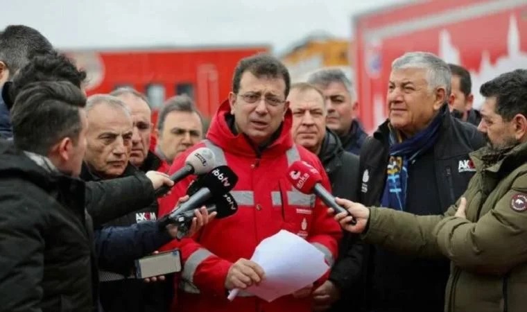 İmamoğlu 1 yıllık maaşını depremzedelere bağışladı!