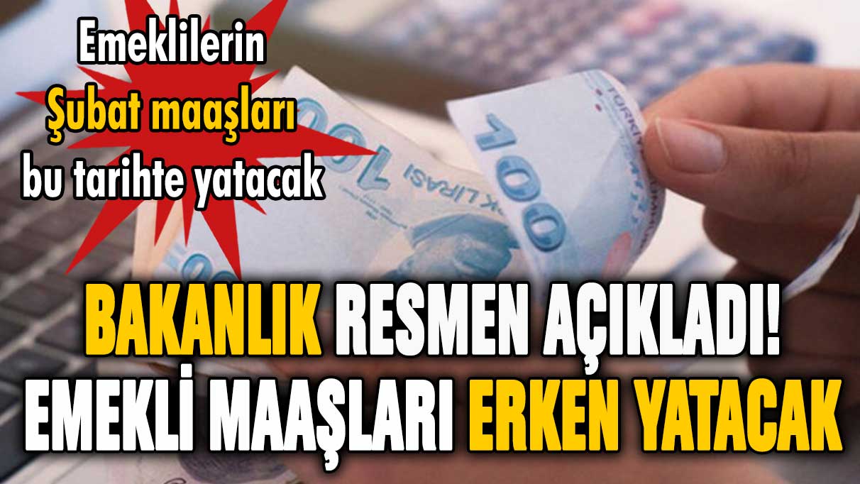 Deprem nedeniyle Şubat ayı emekli maaşları erken yatacak! İşte yeni maaş tarihleri