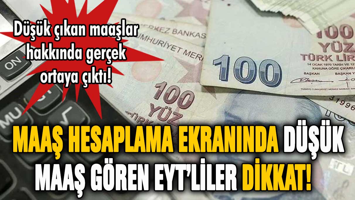 Hesaplama ekranında düşük maaş gören emekliler dikkat! Gerçek maaşınız daha yüksek olacak