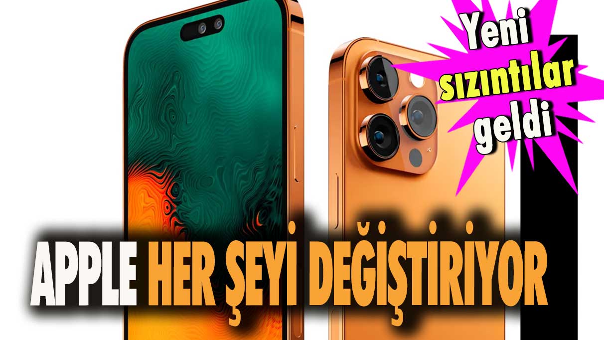 Apple her şeyi değiştiriyor