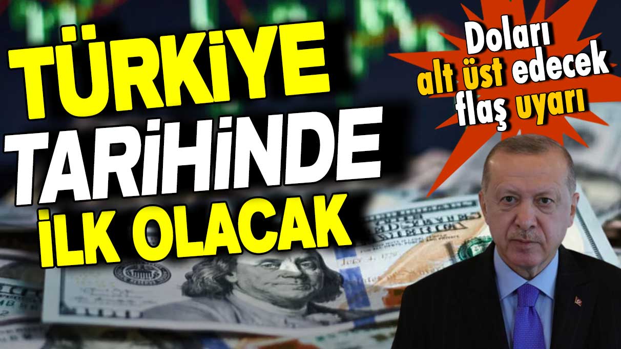 Milyonları ilgilendiren gelişme! Doları alt üst edecek flaş uyarı yapıldı! Türkiye tarihinde ilk olacak