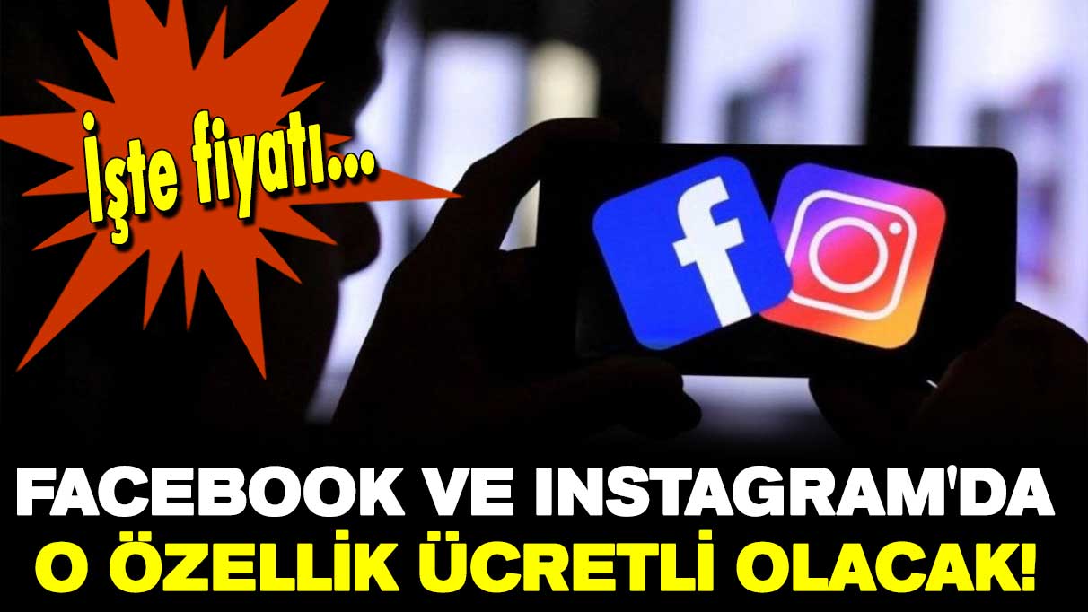 Twitter'ın ardından Facebook ve Instagram'da da ücretli olacak!