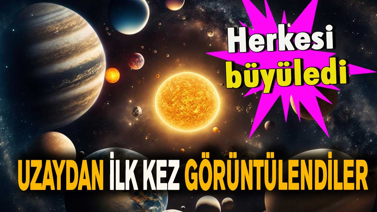 Yeni doğan yıldızlar uzaydan ilk kez görüntülendiler