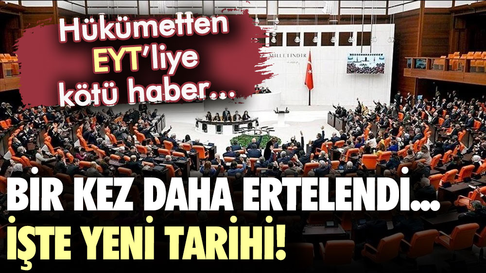 EYT'lilere kötü haberi hükümet yetkilisi duyurdu: EYT bir kez daha ertelendi... İşte yeni tarih