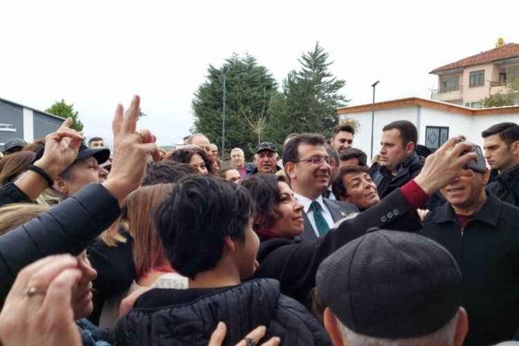 İmamoğlu Mersin’de esnafı ziyaret etti