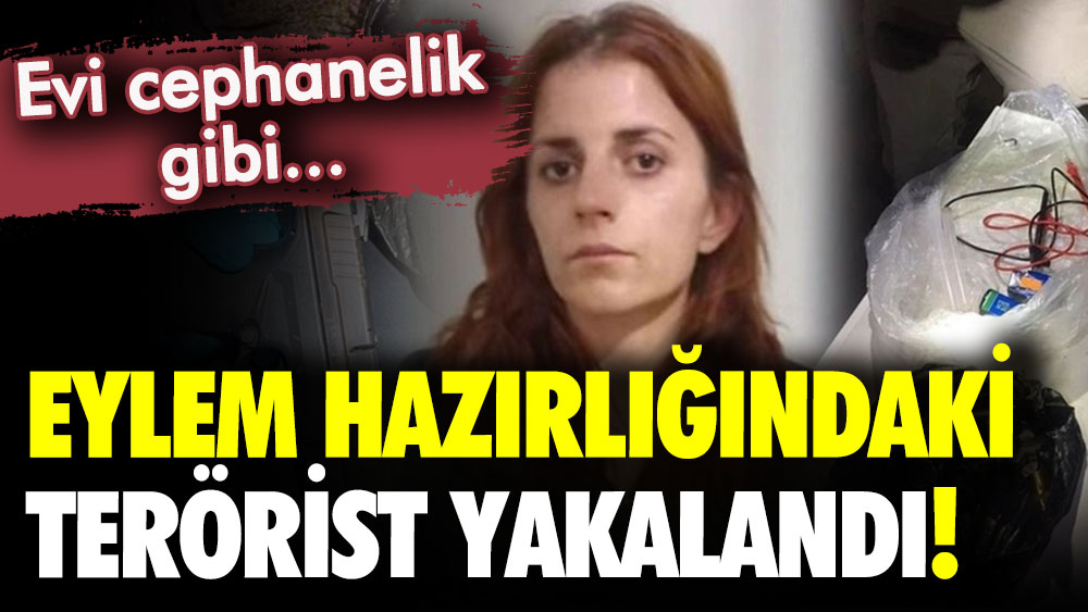 Evi cephane gibi: Deprem sonrası eylem hazırlığında olan terörist kıskıvrak yakalandı