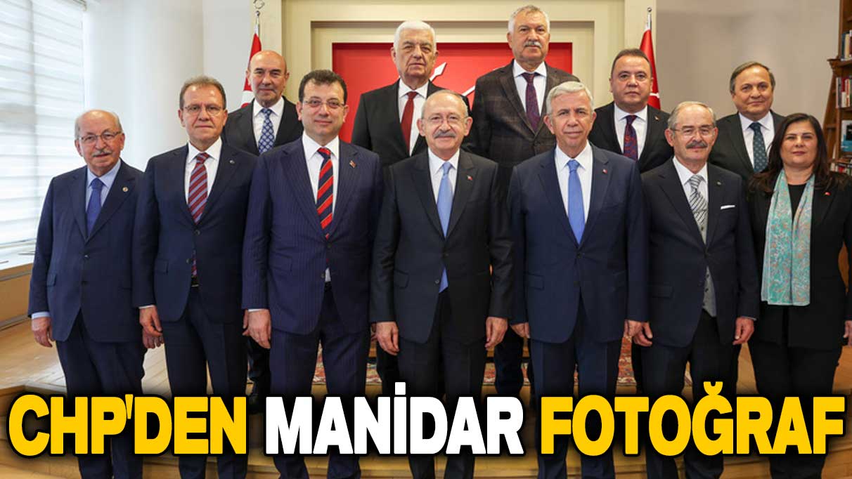 CHP'den manidar fotoğraf