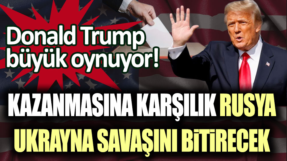 Donal Trump başkanlık seçimlerine aday oldu: Rusya-Ukrayna vaadi verdi