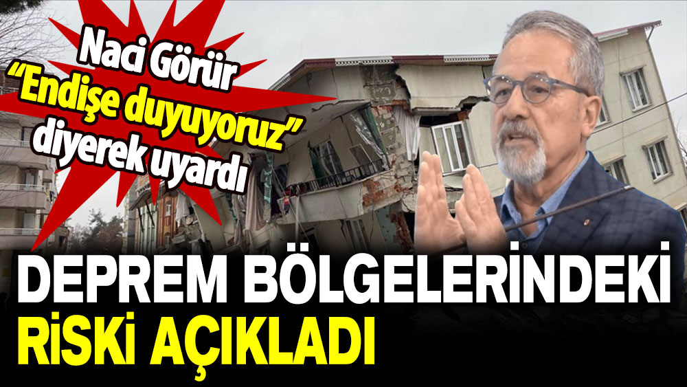 Naci Görür bir kez daha uyardı: Deprem bölgelerindeki riski açıkladı!