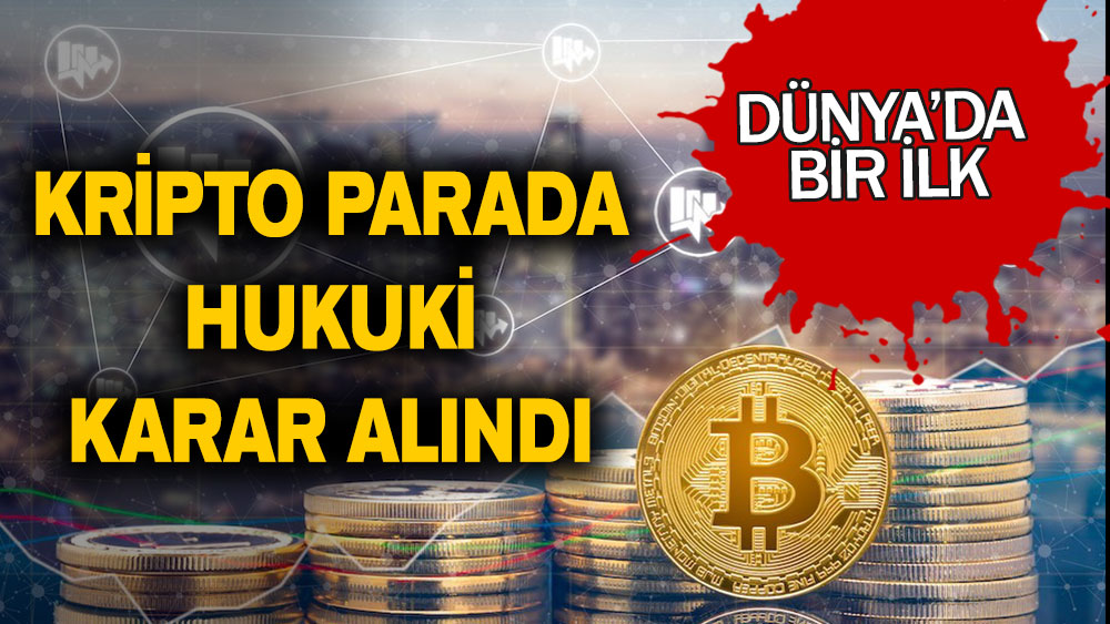 Kripto varlıklara taşınır mal kararı alındı