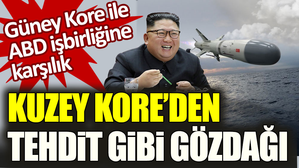 Güney Kore ve ABD'nin işbirliği  tatbikatına karşılık Kuzey Kore'den tehdit gibi gözdağı!