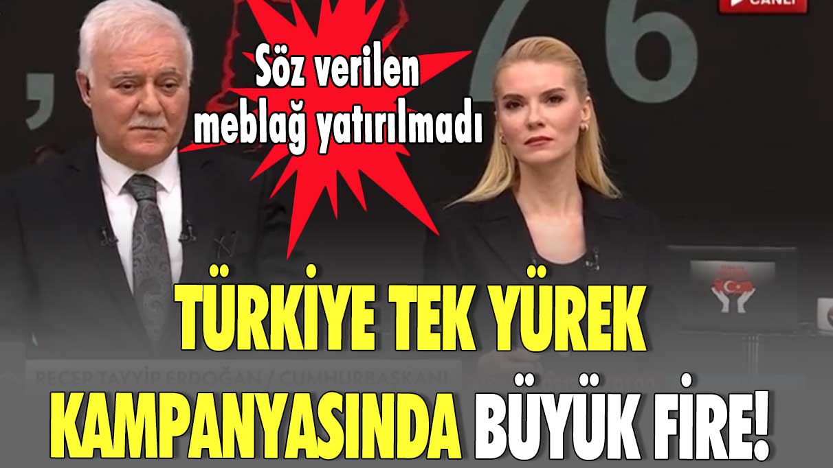 Türkiye Tek Yürek kampanyasında büyük fire! Söz verilen meblağ yatırılmadı