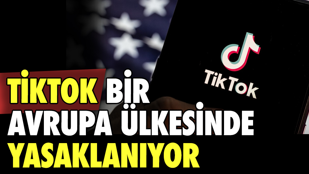 TikTok bir Avrupa ülkesinde yasaklanıyor