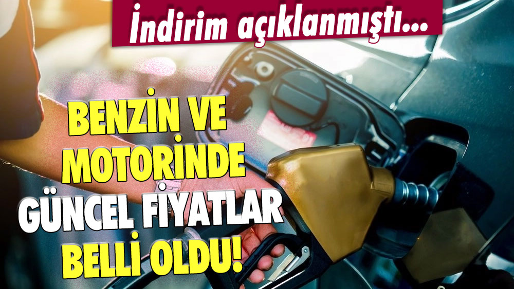 İndirim gelmişti: Güncel akaryakıt fiyatları açıklandı... İşte benzin ve motorinde son durum