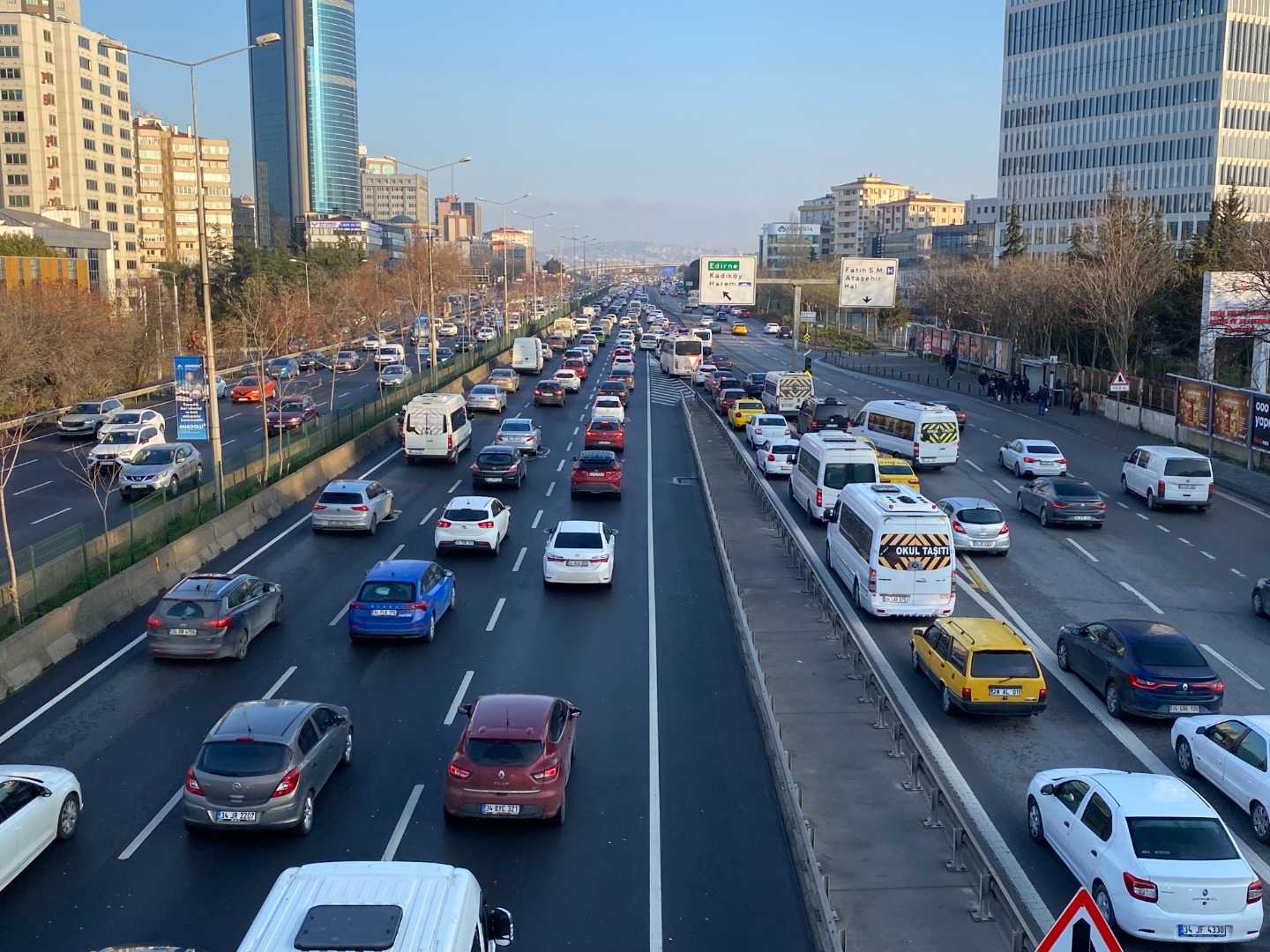 İstanbul’da trafik yoğunluğu: Yüzde 78’e ulaştı!