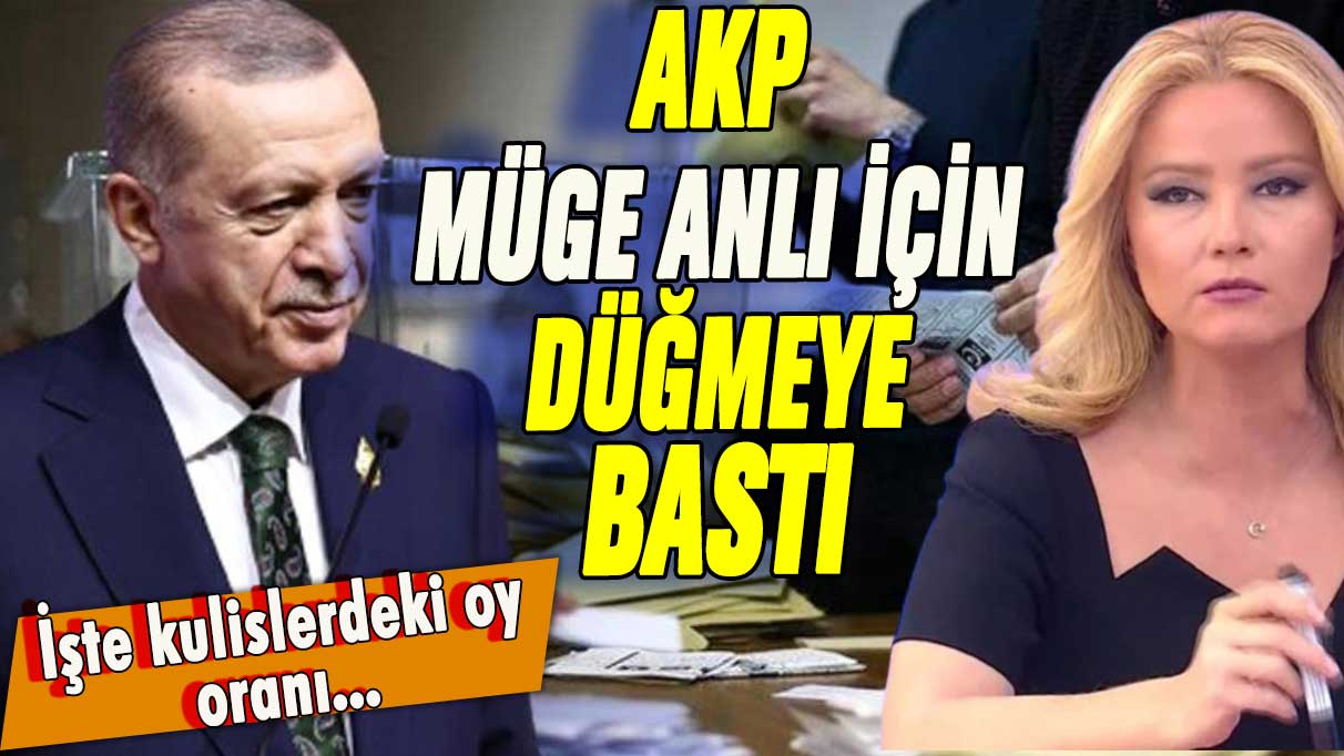 Erdoğan Müge Anlı için düğmeye bastı: İşte kulislerdeki oy oranı