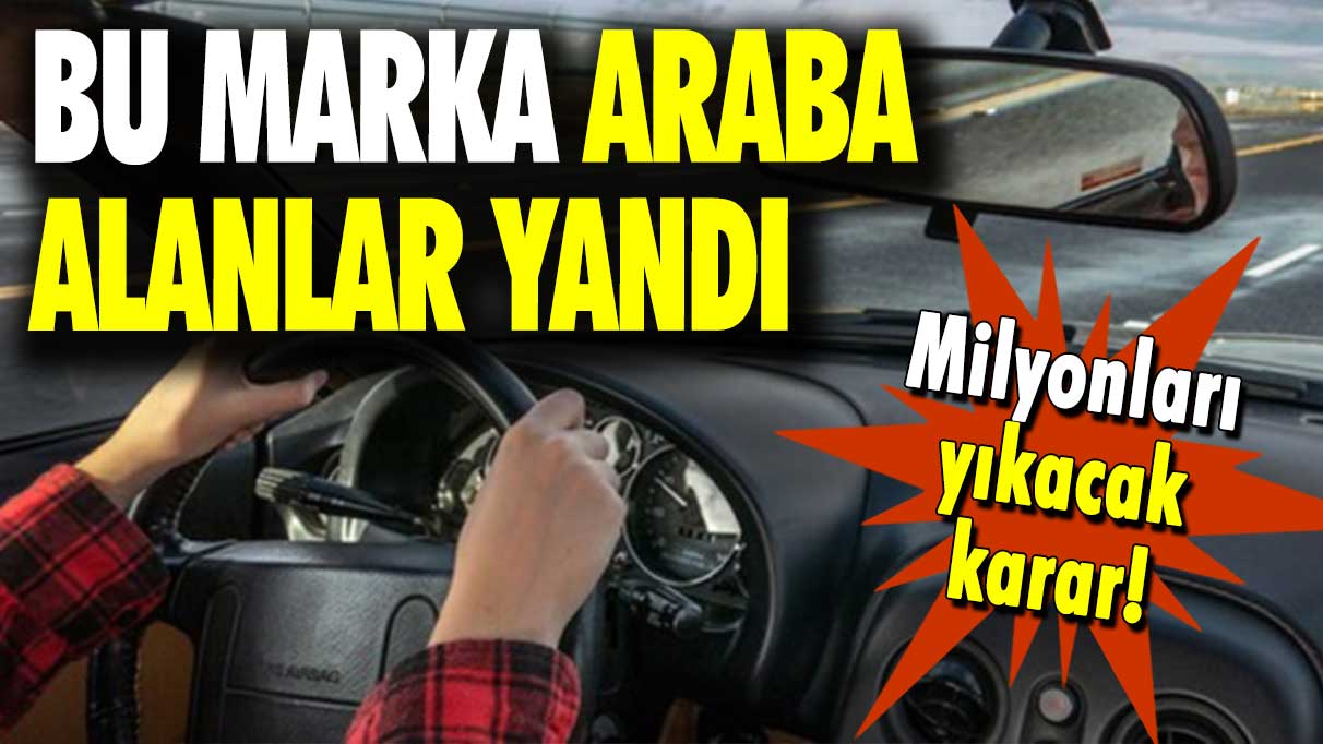 Rusya’dan milyonları yıkacak karar: Bu marka araba alanlar yandı