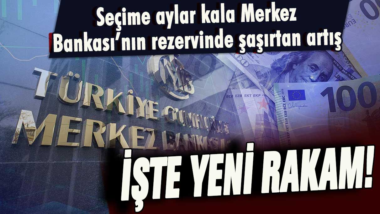 Seçime aylar kala Merkez Bankası rezervlerinde şaşırtan artış: İşte yeni rakam