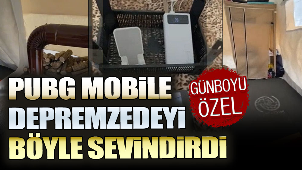 Pubg Mobile depremzedeyi böyle sevindirdi