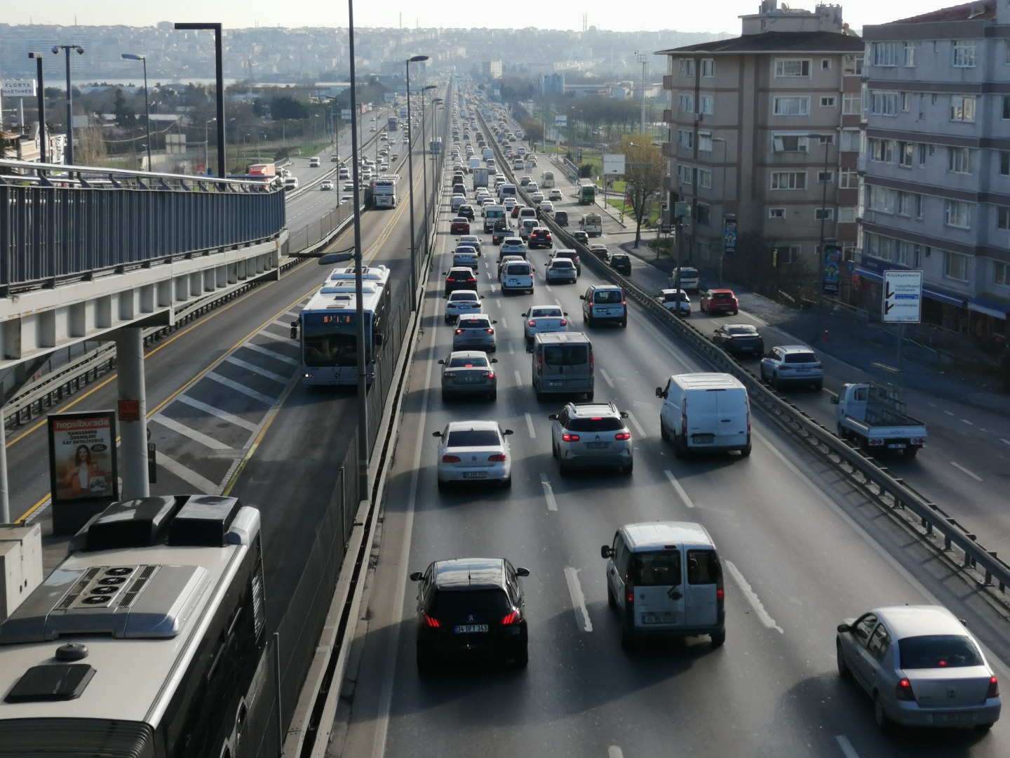 İstanbul’da pazartesi trafiği!