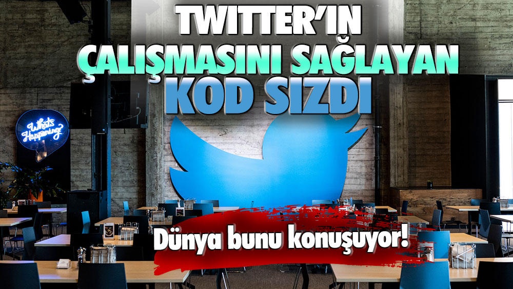 Dünya bunu konuşuyor! Twitter'ın çalışmasını sağlayan kod sızdı