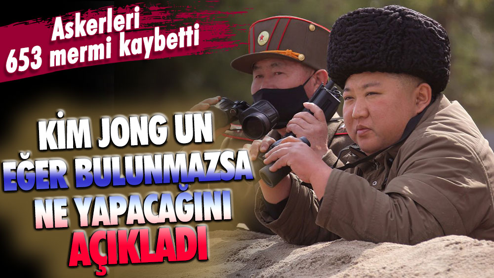 Askerleri 653 mermi kaybetti: Kim Jong Un eğer bulamazsa ne yapacağını açıkladı