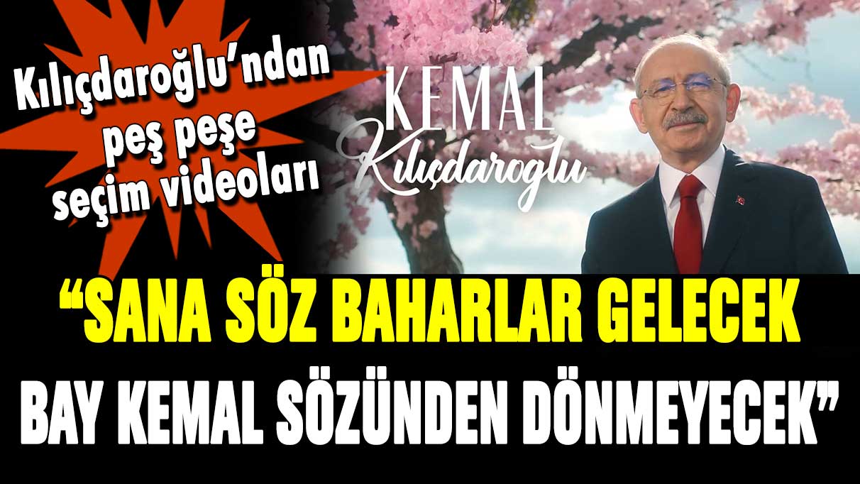 Kılıçdaroğlu'ndan yeni seçim paylaşımı: ''Bay Kemal sözünden dönmeyecek''