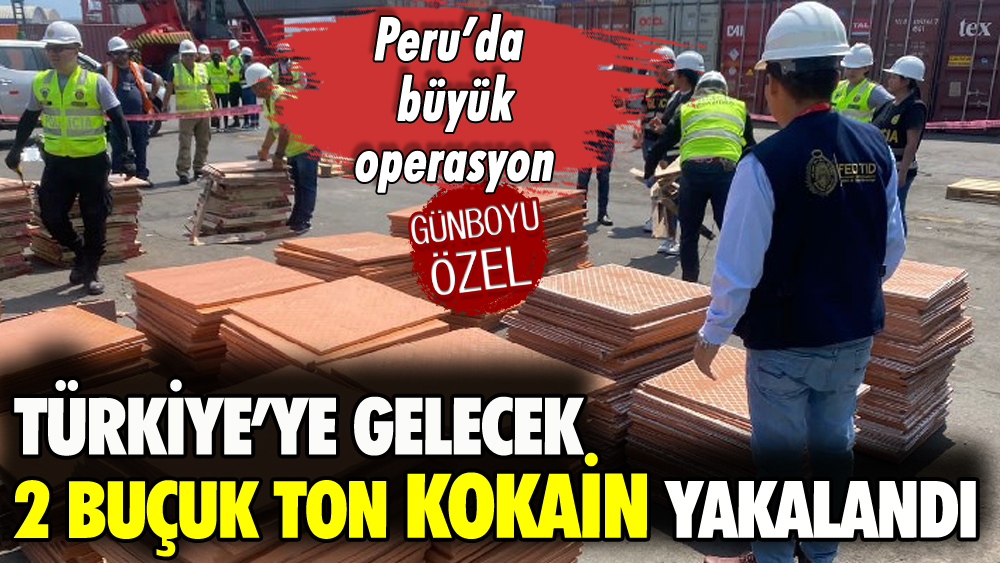 Yılmaz Özdil açıkladı: Türkiye'ye gönderilecek 2 buçuk ton kokain Peru'da yakalandı