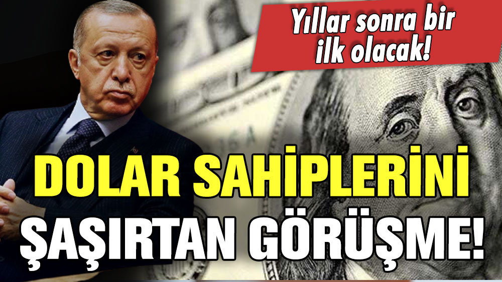 Dolar sahiplerinin yüzünü güldüren haber geldi! Yıllar sonra ilk kez görüşülecek